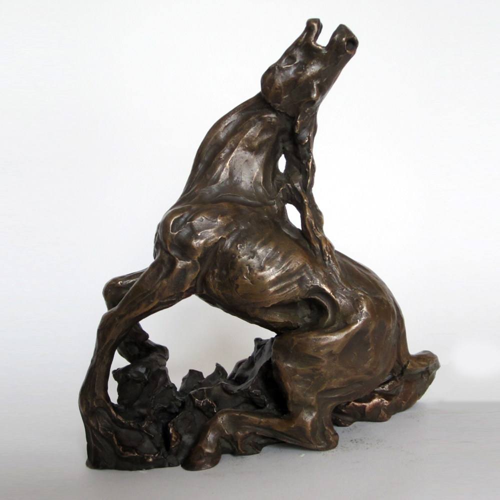 Pferd---Alexia-Carr-Bronze---25-cm